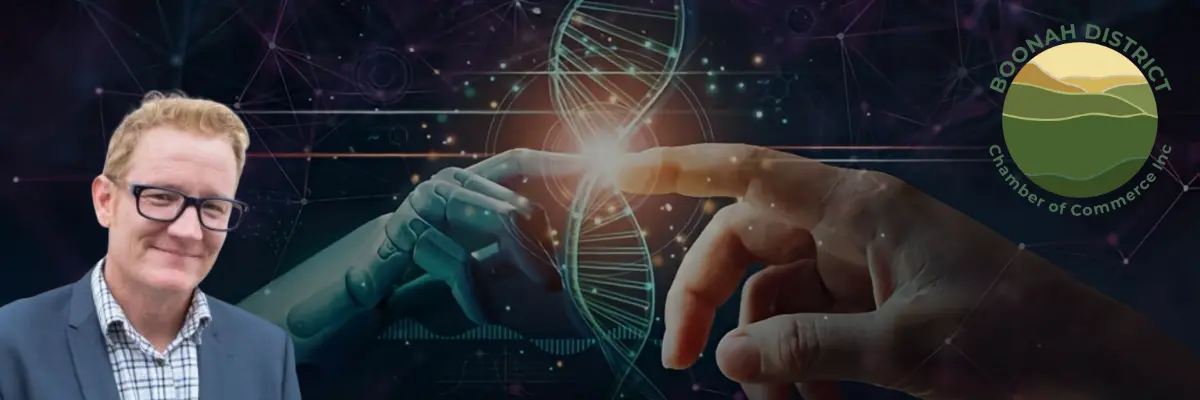 AI Accelerator Workshop: Hosted by the Boonah District Chamber of Commerce. Transform Your Business Through Artificial Intelligence with this AI Workshop presented by Rob MacLachlan.